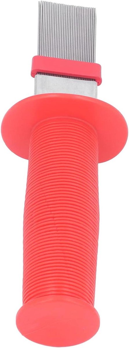 Condensator Fin Kam - Verdamper Reiniger - Apparaten Onderhoud - Corrosiebestendig Roestvrij Staal - 1 Stuk - Rood