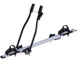 Fietsendrager imperiaal set - Dakdrager fiets - Fietsen vervoeren - Compleet pakket - 15 kg per fiets - Zilver zwart
