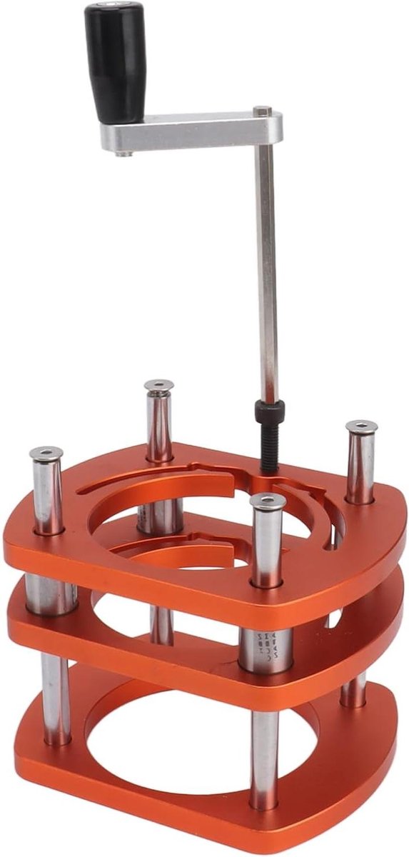 Bovenfrezen Hefbasis - Freeslift Routerlift - Freestafel Maken - Zelfnivellerend - 2008 inch - Zilver