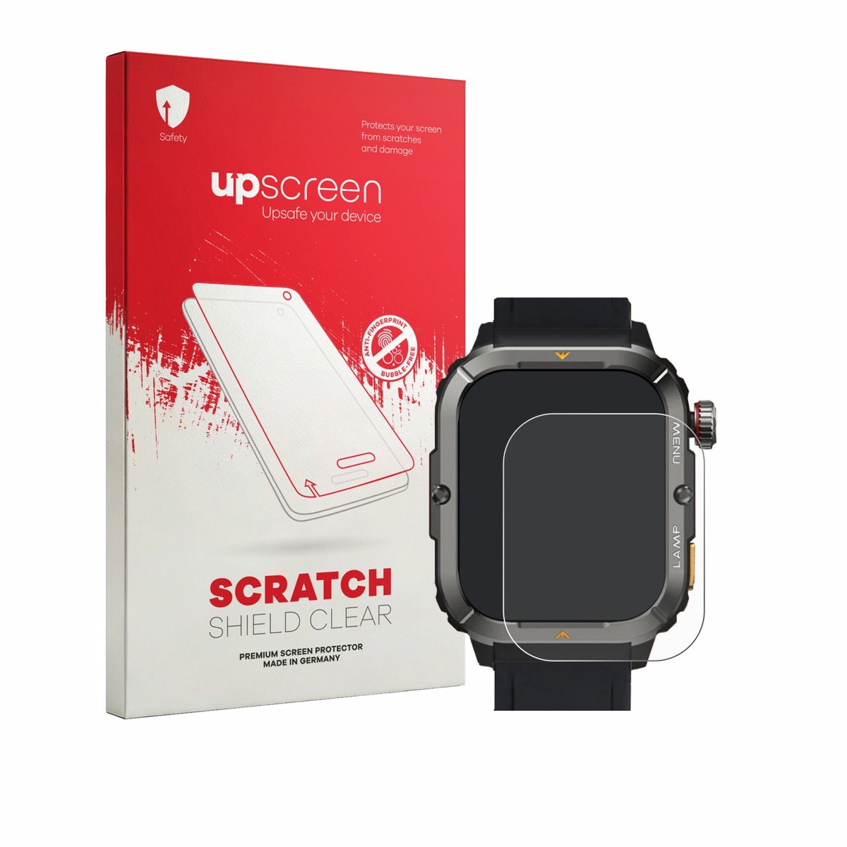 upscreen - Screenprotector voor AGM Legion 3 - Folie Beschermfolie transparant
