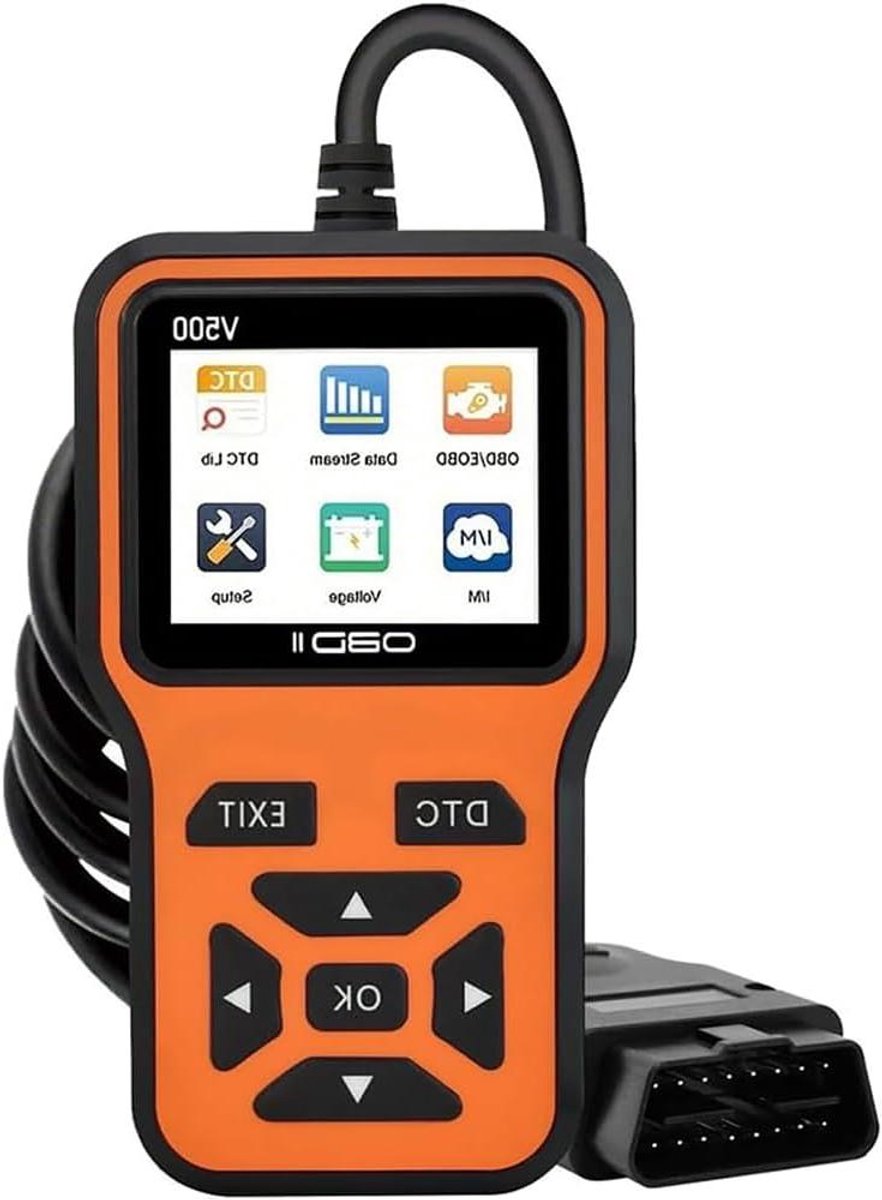 Autodiagnoseapparaat - OBD Lezer - Voertuigonderhoud - Live Data Weergave - 16-Pins Poort - Oranje