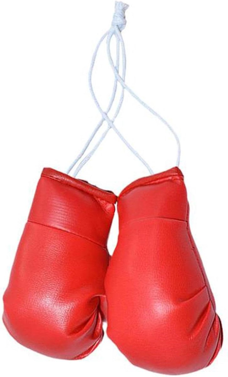 Mini-bokshandschoenen voor autospiegel, 2 stks mini bokshandschoenen voor auto spiegel, Boxing Party Gunsten Holiday Christmas Punching Handschoenen Ornament Home Auto-accessoires