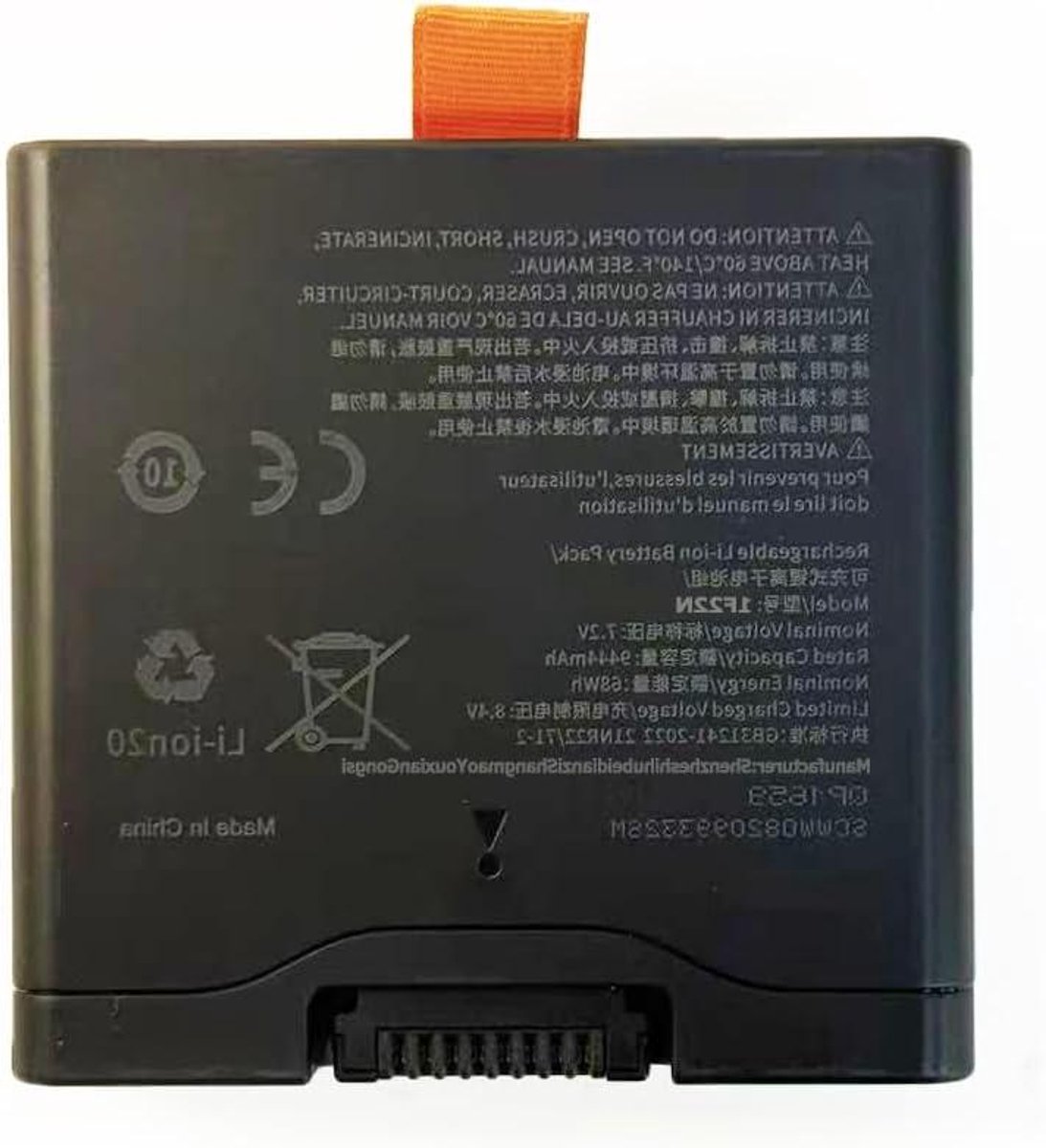 7.2V 68Wh FG4CELL2170X Bluetooth Wireless Speaker Battery Compatible with JBL PartyBox Stage 320