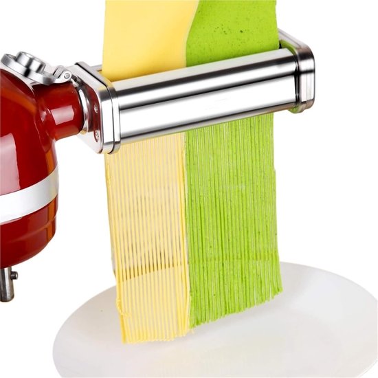 Keukenmachine Accessoire - Chef Strip Maker - Ingrediënten Snijden - Uniforme Reepjes - Set van 2 - Set2 — afbeelding 2