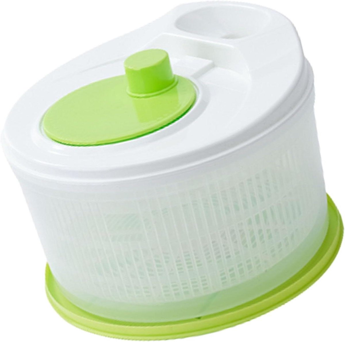 Salade Spinner - Groente Droger - Verse Salades Maken - Grote Capaciteit - 22 x 15 cm - Groen