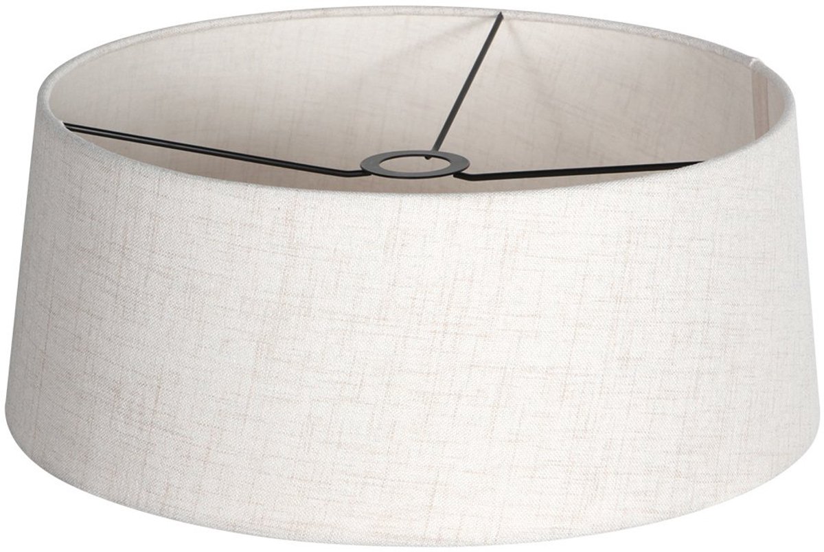 Anne Lighting - kap - Abby - crème - textiel - E27 - K20101S