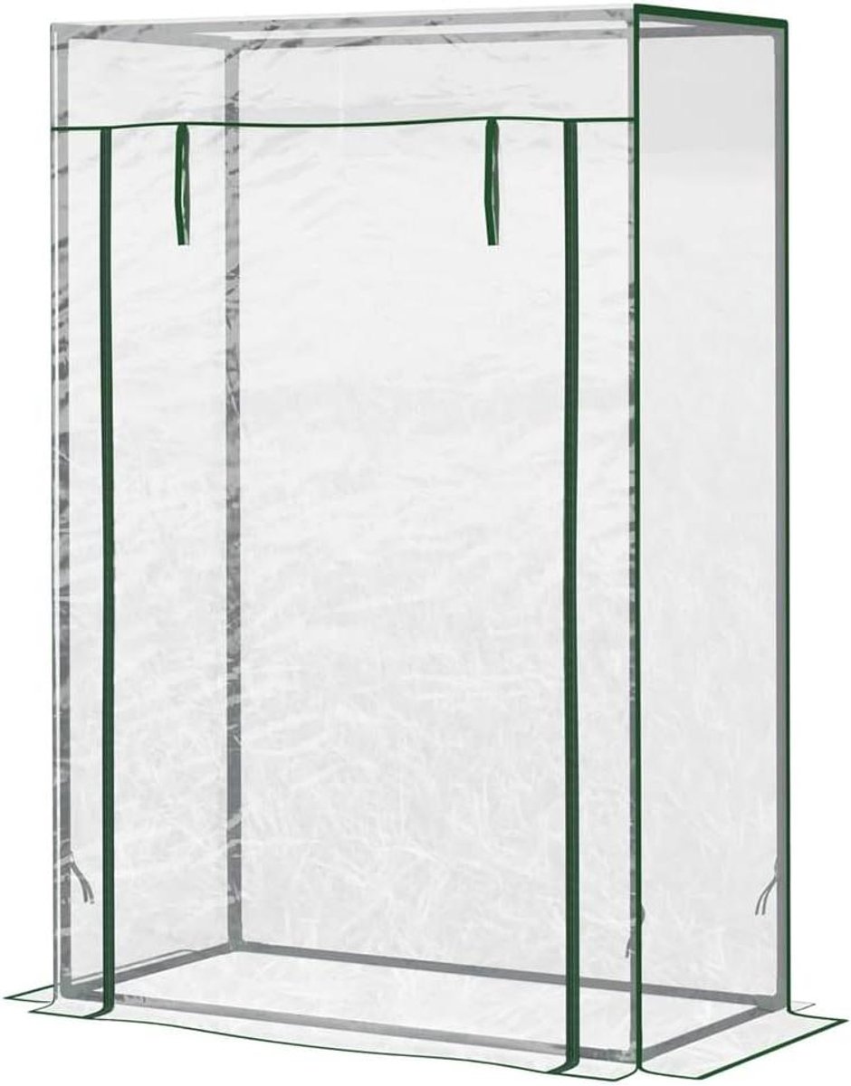 Vervangingshoes Kweekkas - Mini Kas - Planten Beschermen - Waterdicht Anti-UV - 100 x 50 x 150 cm - Transparant