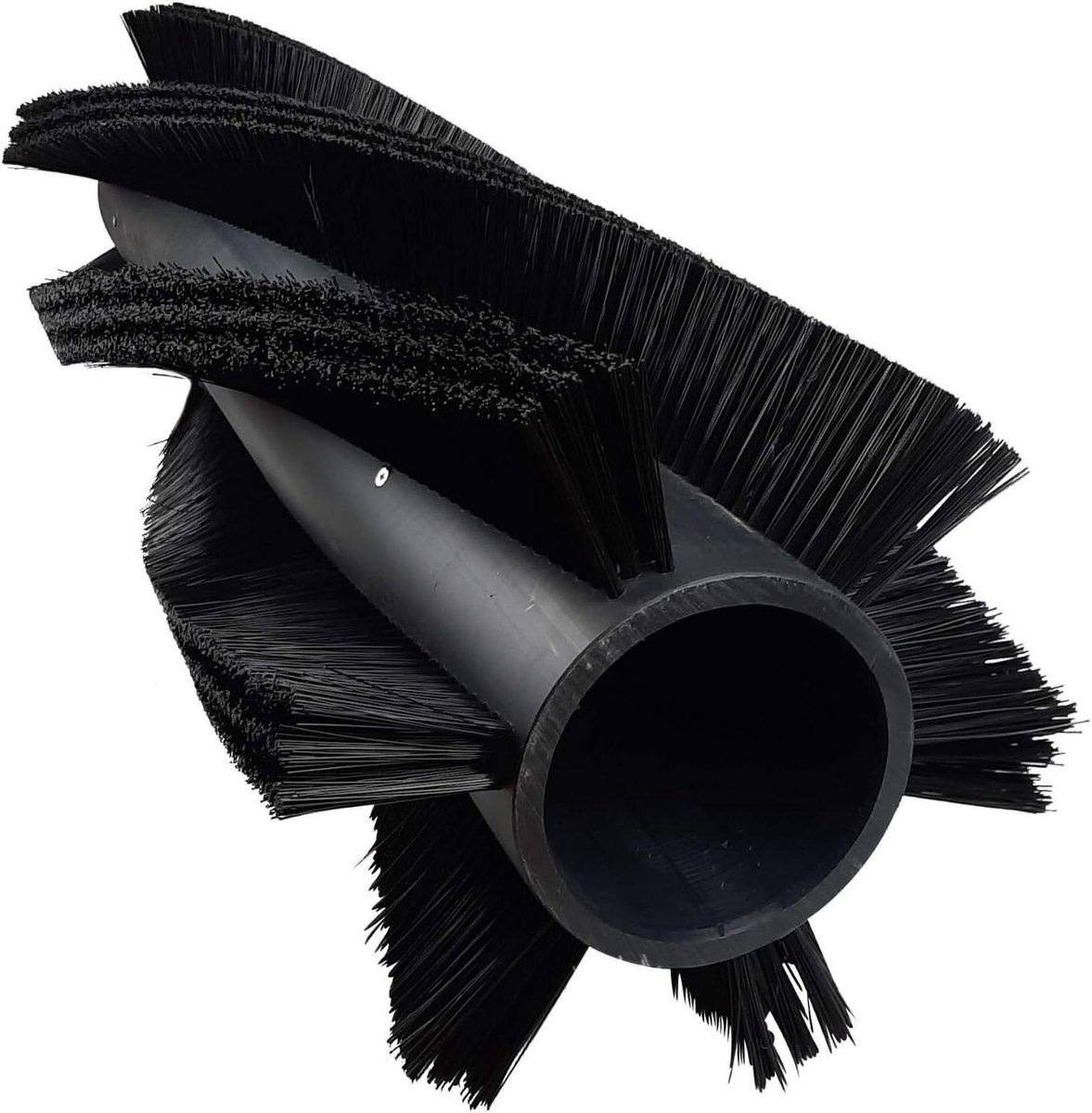 Veegroller - Rolborstel - Vloeren Reinigen - Spiraalbekleding - 1230 mm - Zwart