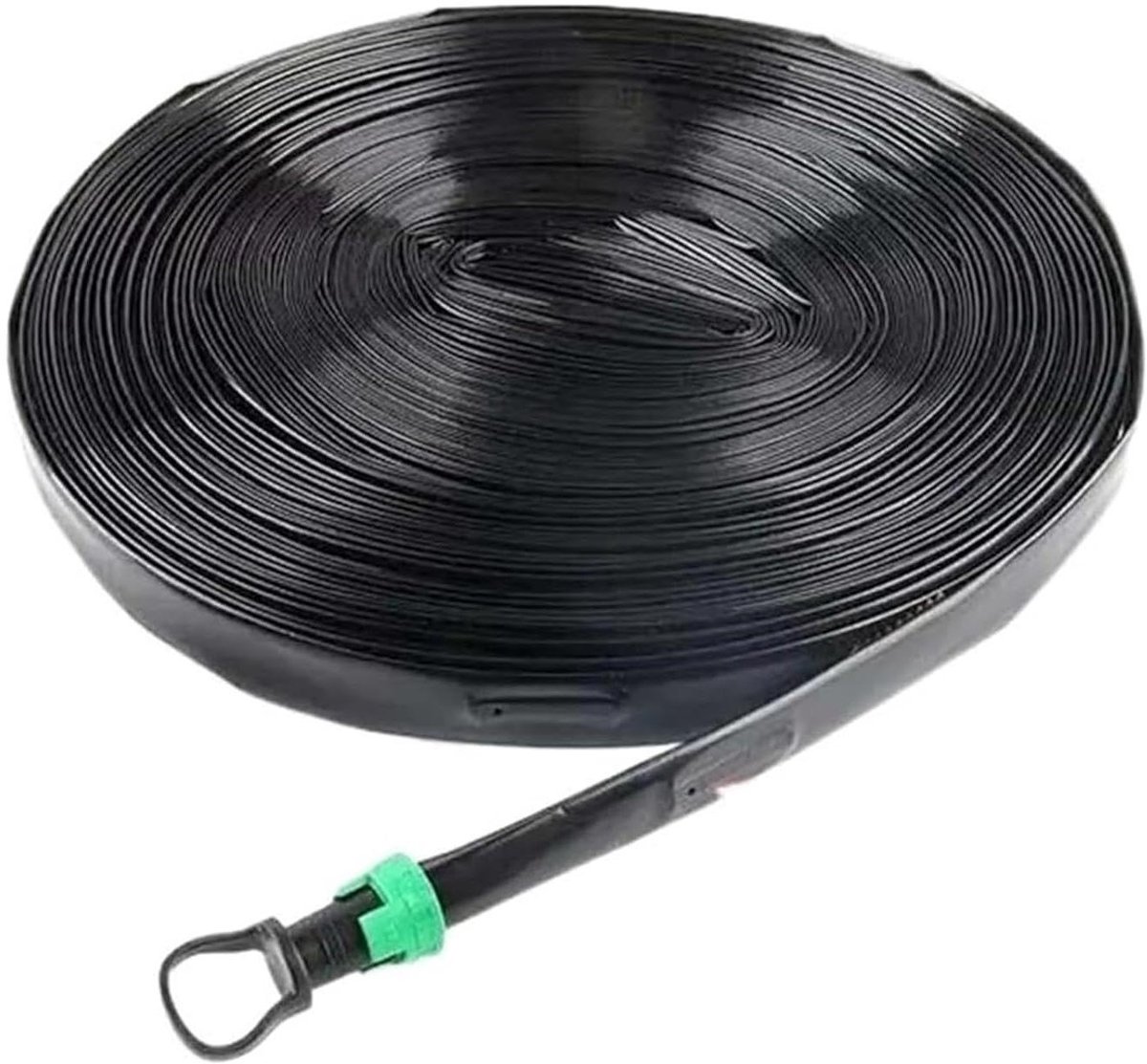 Druppelirrigatietape - Tuinslang - Planten water geven - Zelfreinigende zender - 16 mm 30 meter - Zwart