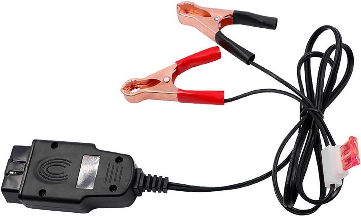 Autogeheugenbespaarder - ECU OBD Tool - Batterij vervangen - Voorkomt geheugenverlies - 157 x 112 cm - Zwart