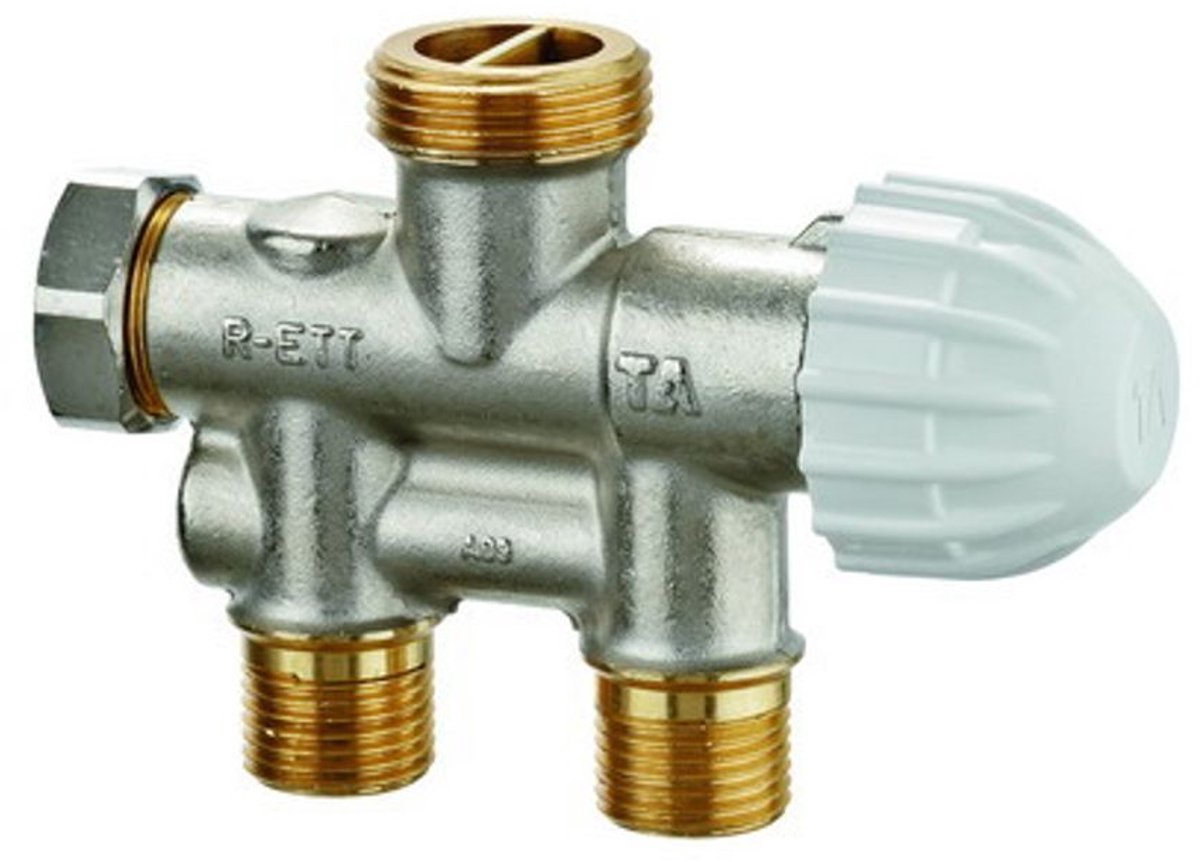 IMI Hydronic Engineering HEIMEIER Eénpijpsv. Renovett, G3/4 (M 22) TKM M 68 - M 30 CC 35 mm, 50678005