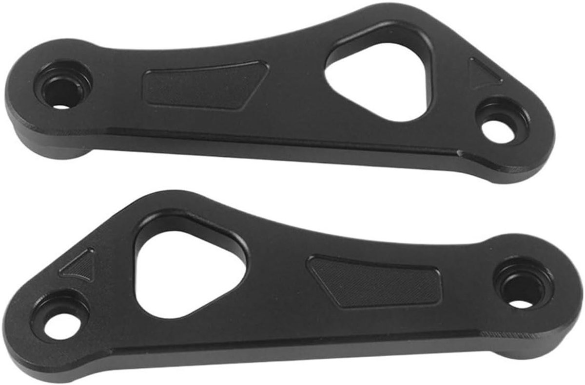 Afdekplaat Voetsteun - Blindplaat Motor - Motor Modificatie - Specifiek voor Ducati - N.v.t. - Zwart