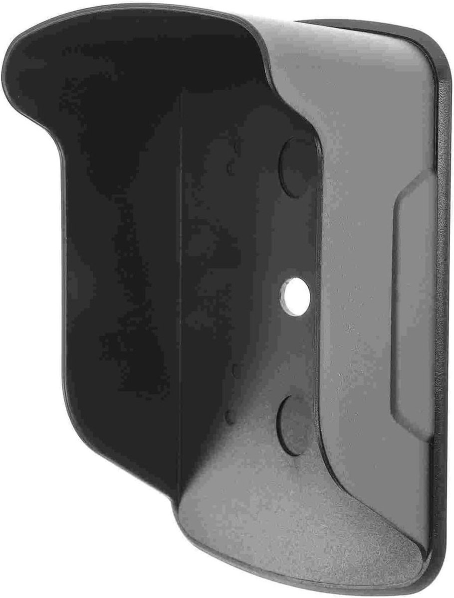Deurbel Beschermhoes - Buitenhoes Deurbel - Weerbescherming Deurbel - Stevig Plastic Materiaal - 17 cm Breed - Zwart