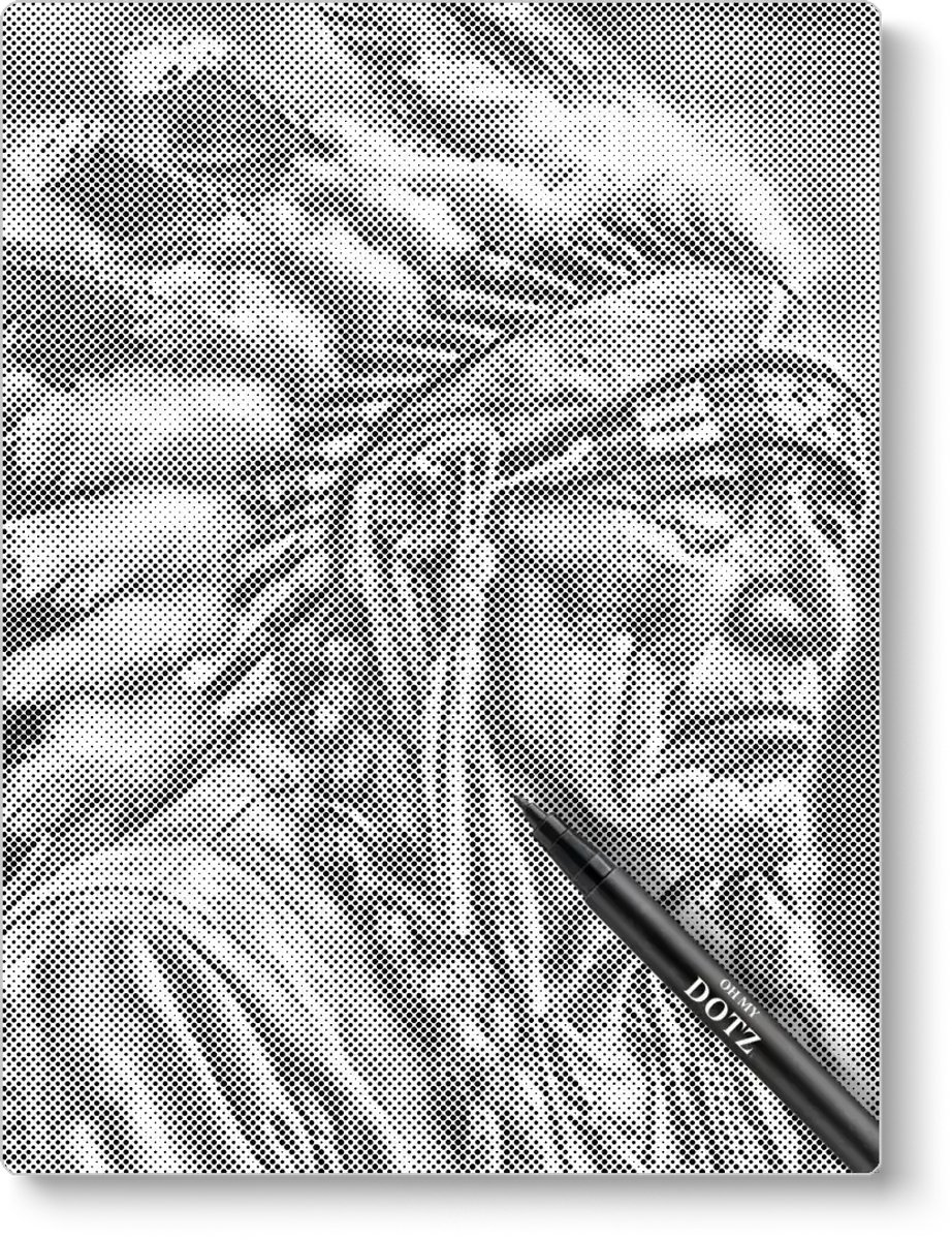 Indiaan | Dot painting | 30x40cm | Dot painting | Oh My Dotz | Dots stippen | Diamond painting & Schilderen op nummer alternatief | Happy hobby