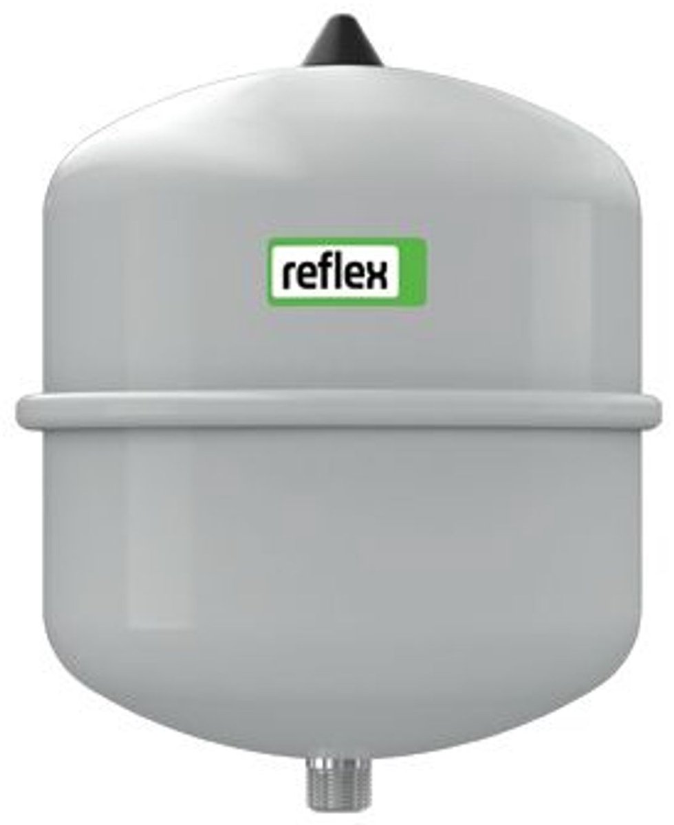 Reflex Winkelmann Reflex N 8, membraandrukexpansievat, grijs, 4/1.5 bar, 8202501