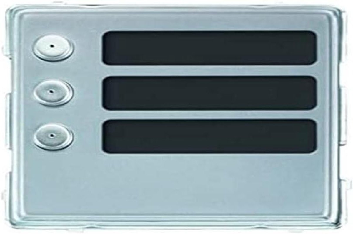 Module Deurbel - Intercom Module - Toegangscontrole - Met 3 Knoppen - 67 x 12.5 mm - Staal