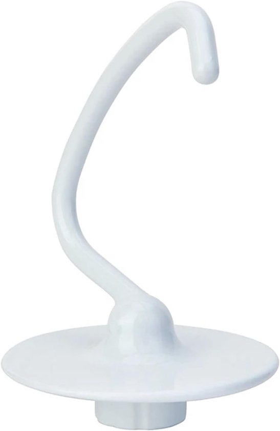 Deeghaak Vervanging - Mixer Onderdeel - Beslag Maken - Duurzaam Aluminium - 4.5 QT - Wit — afbeelding 5