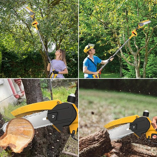 Novari - Snoeizaag - Snoeischaar - Kettingzaag accu - Heggenschaar - Takkenschaar - Snoeischaar accu - Snoeischaar electrisch — afbeelding 5