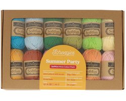 Scheepjes Softfun colour pack 12x20g Summer Party