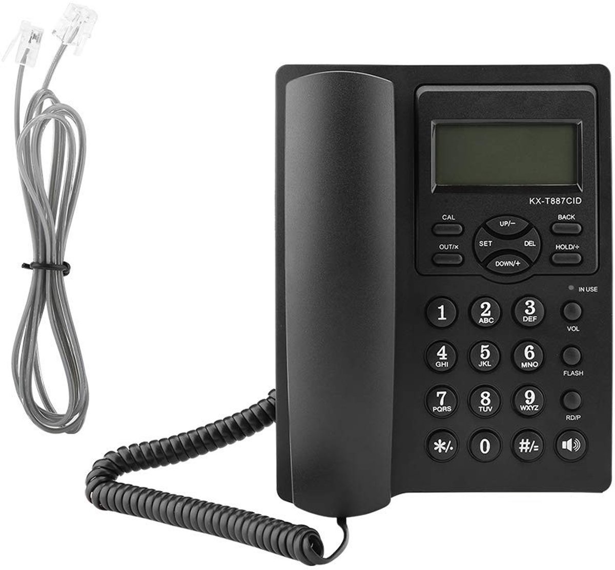 Eboxer Bedrade Telefoon met Handsfree Functie en 3 Alarmgroepen voor Kantoor