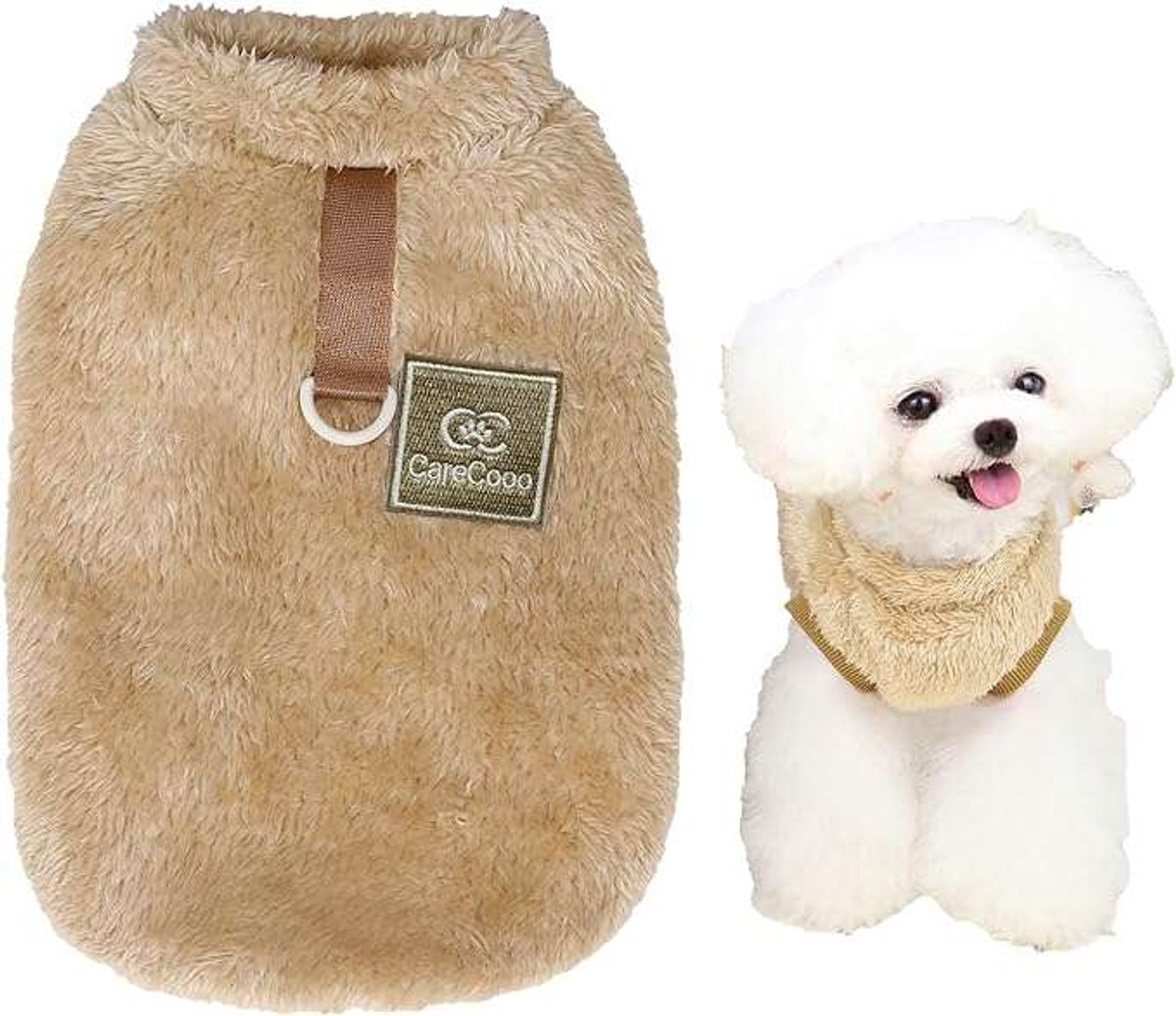 CE Serie - Polar Fleece Hondenkleding - Bruin - Maat M