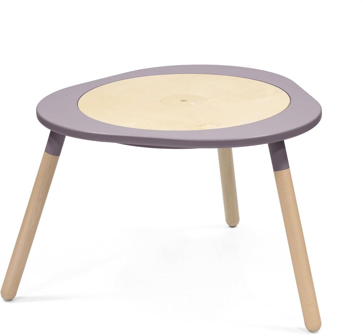 Kindertafel - Speeltafel Kinderen - Creatief Spelen - Verstelbare Hoogte - 87 cm - Lila