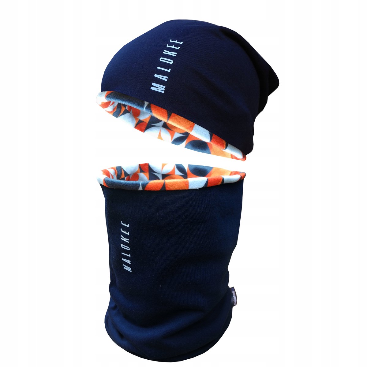Malokee - Set van Muts en Sjaal - Thermisch - Katoen en Fleece