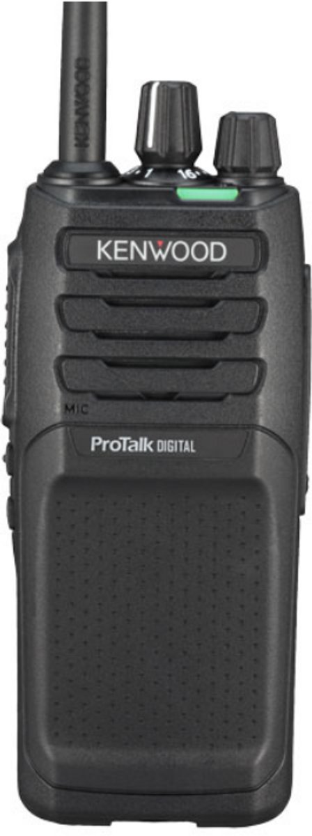 Set van 16 Kenwood TK-3701D IP55 Portofoon met tafellader