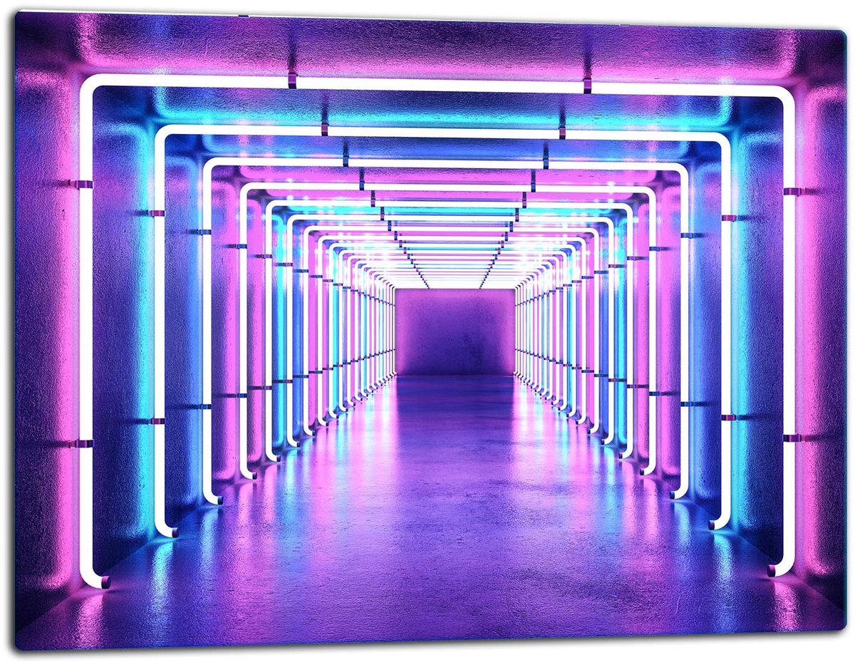 TMK ArtDeko - Snijplank - Glas - 52x40cm - Abstractie