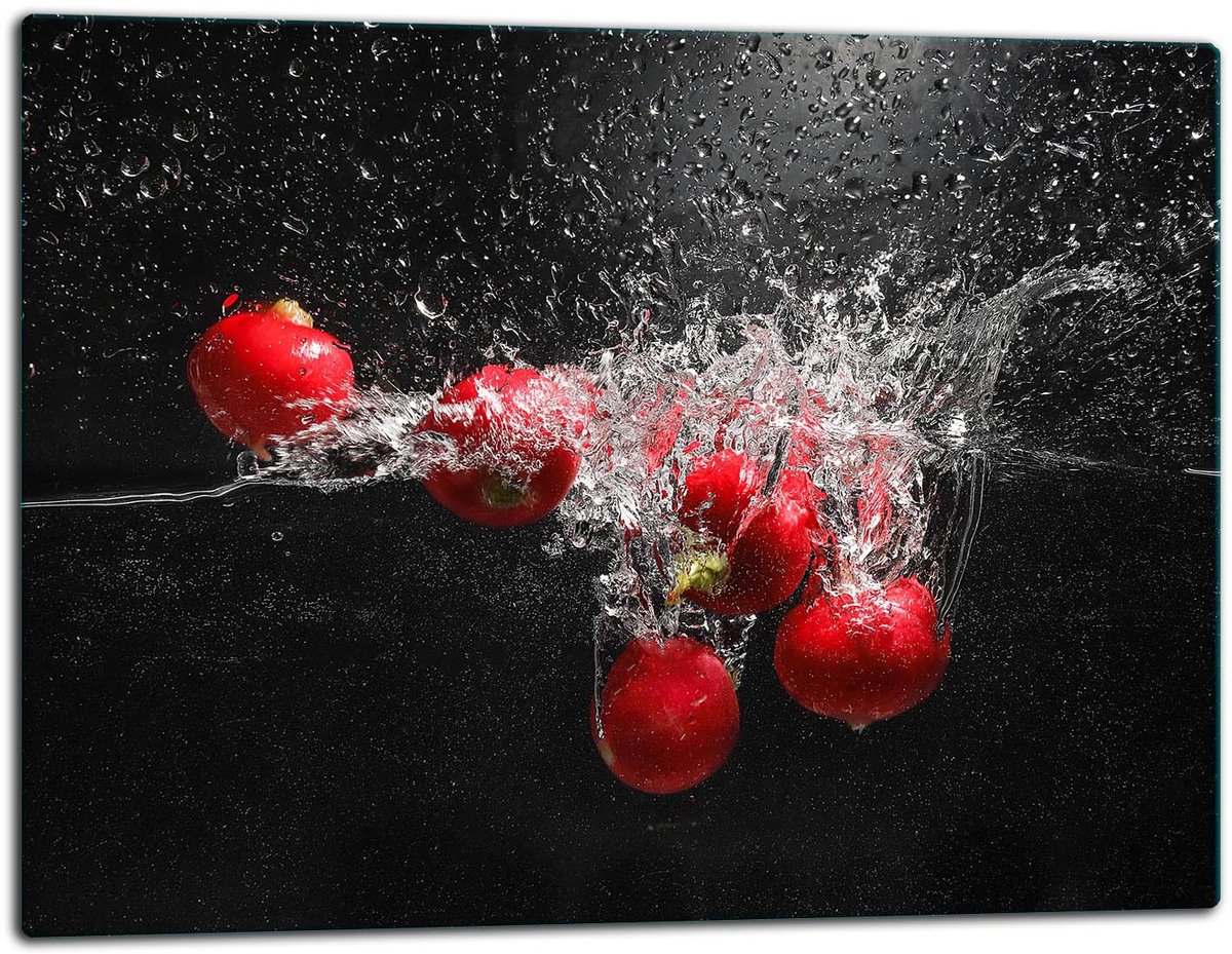TMK ArtDeko Serie - Snijplank - Inductie - Glas - 52x40cm