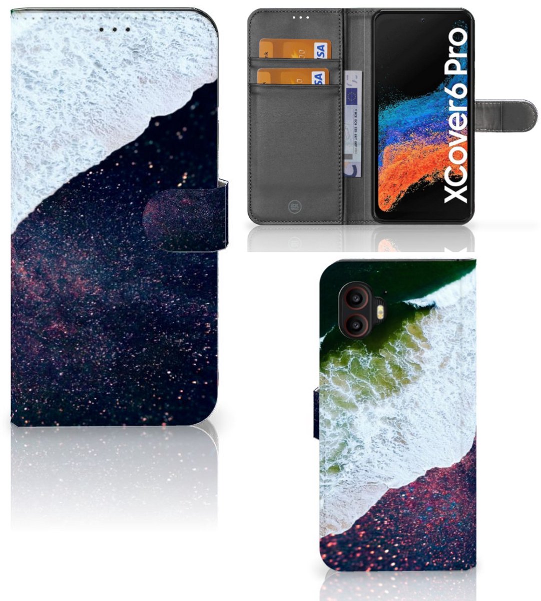 Samsung Galaxy Xcover 6 Pro Book Case Sea in Space