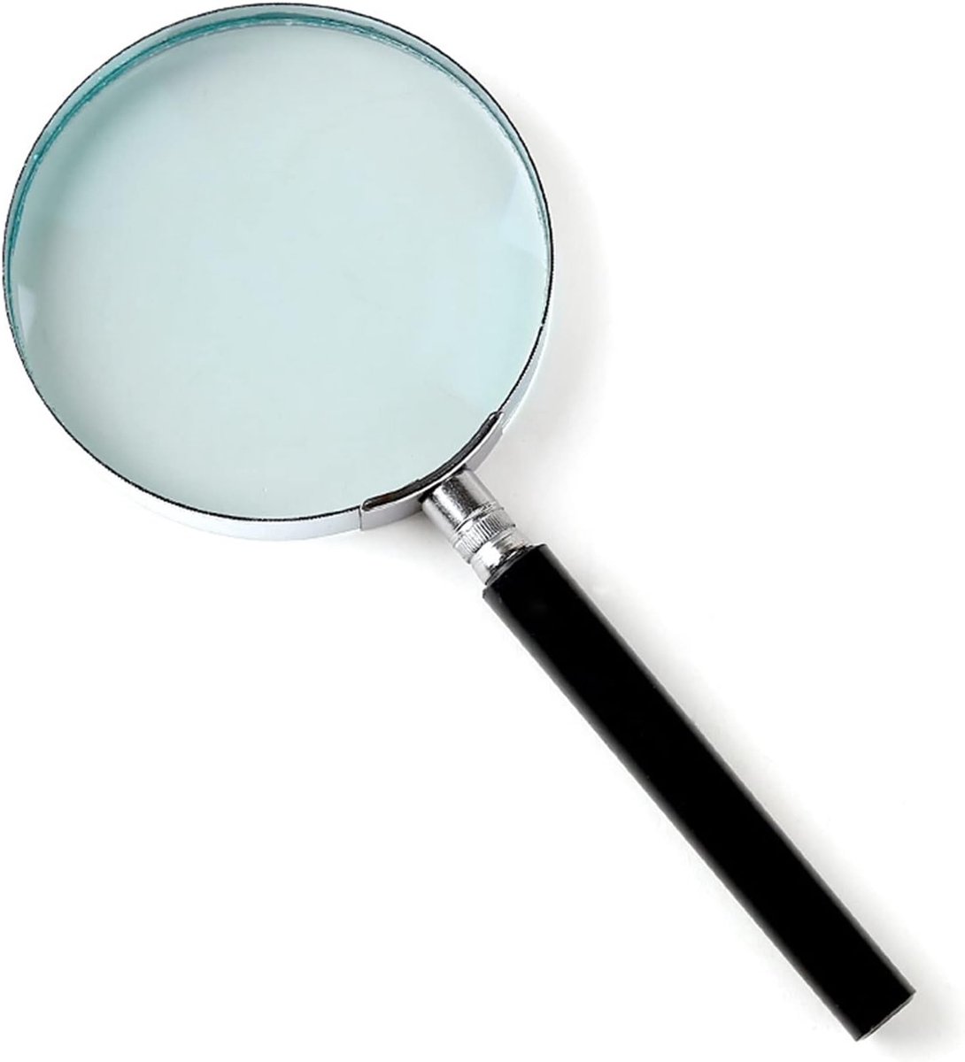 Vergrootglas Handloep - Leesloep Metaal - Kranten Lezen - Hoge Precisie - 90mm Diameter