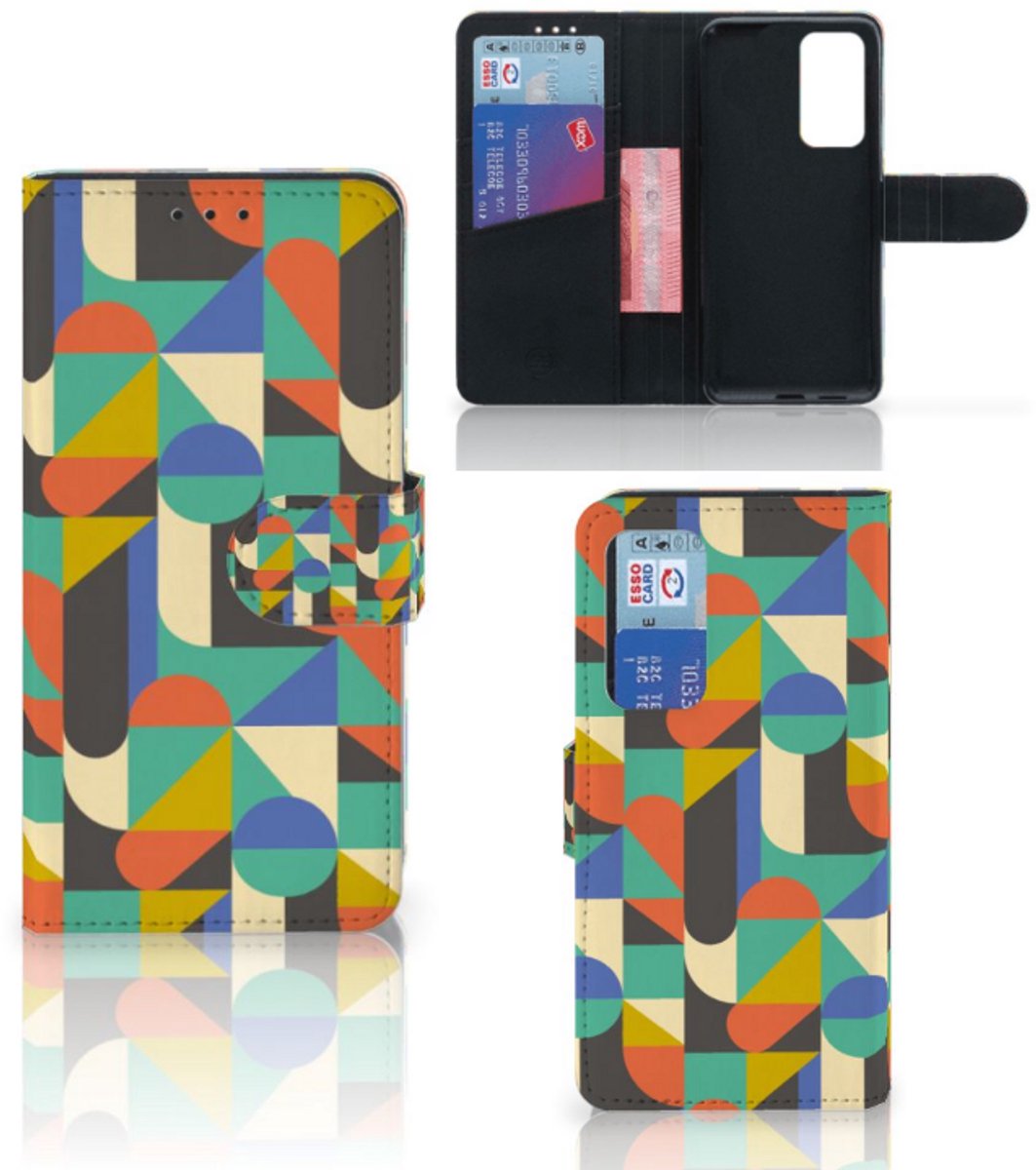 Huawei P40 Telefoon Hoesje Funky Retro