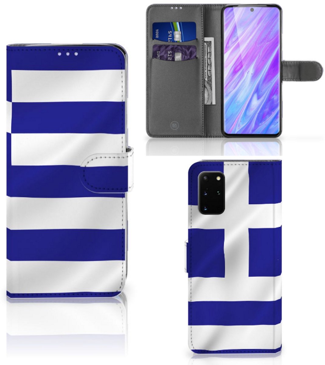 Samsung Galaxy S20 Plus Bookstyle Case Griekenland