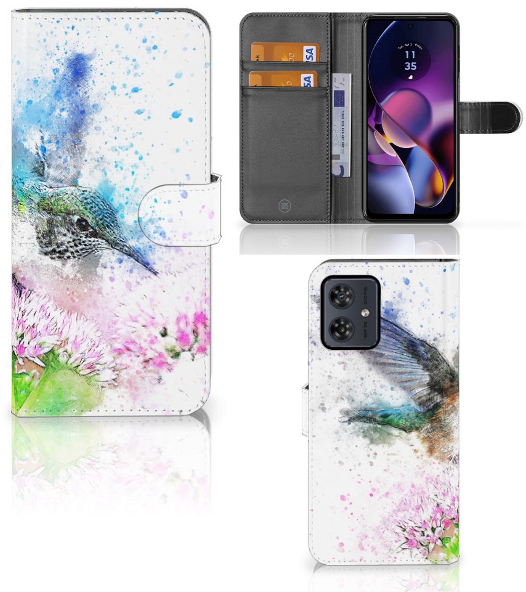 Hoesje Motorola Moto G54 Vogel