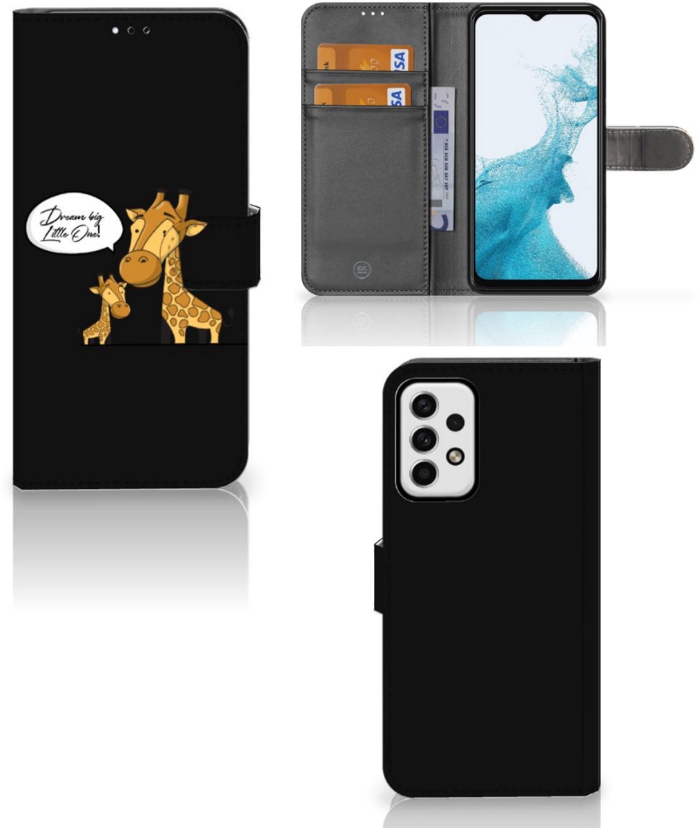Samsung Galaxy A23 Leuk Hoesje Giraffe
