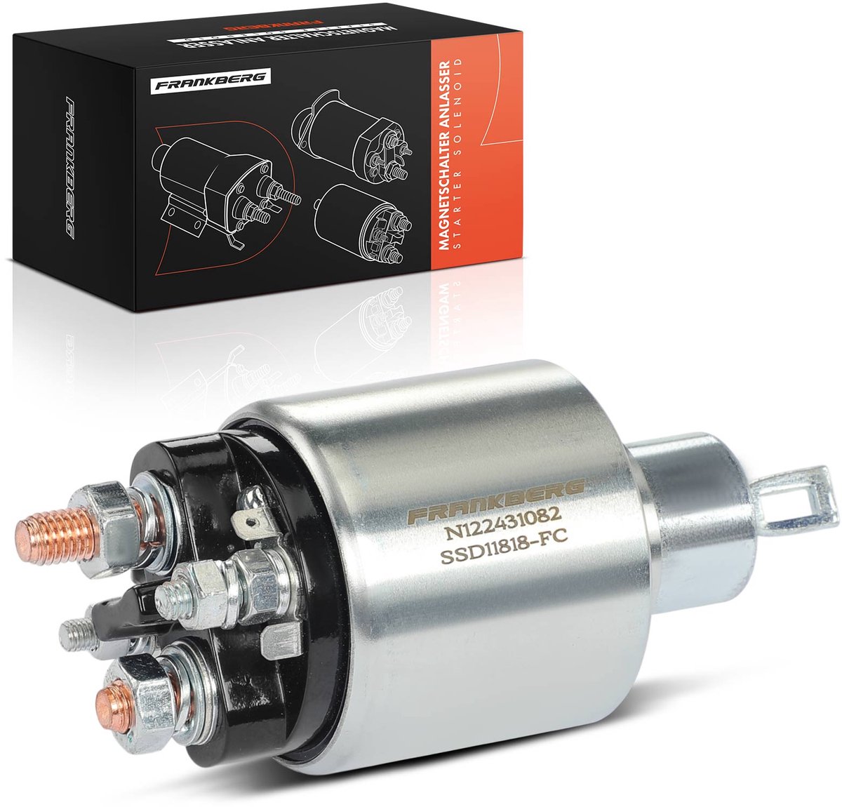 Frankberg 1x startmotorschakelaar voor BMW E10 E6 E30 E23