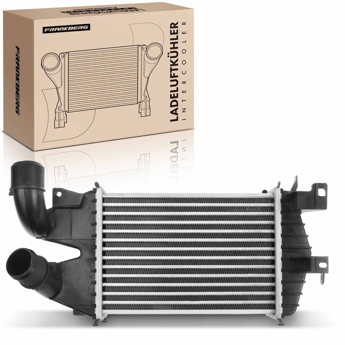 Frankberg 1x turbo-koeler voor Opel Astra H Astra Classic Zafira 1.7L