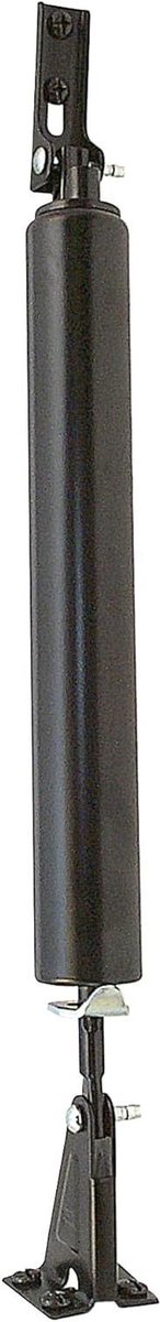 Pneumatische Deurdranger - Stormdeur Closer - Zware Deuren Sluiten - Verstelbare Sluitsnelheid - 10-1/2 inch - Zwart