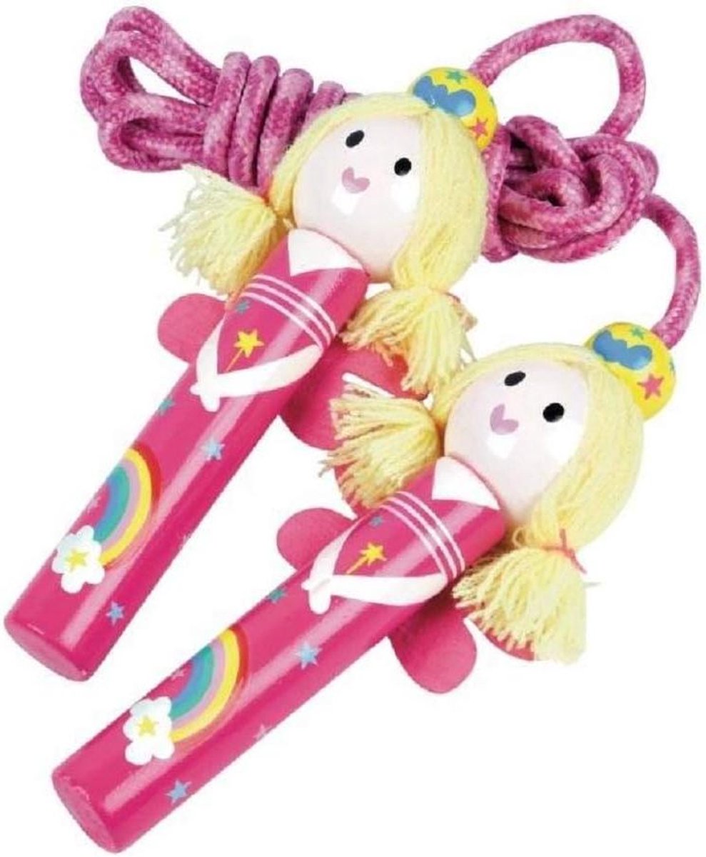 FLOSS & ROCK 42P6320 - CORDA PER SALTARE CON FATINE ARCOBALENO