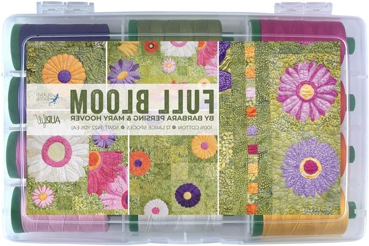 Katoenen Draadset - Naaidraad Patchwork Garen - Naaien Knutselen Quilten - 12 Spoelen 40WT - 1.09 Yards Per Spoel
