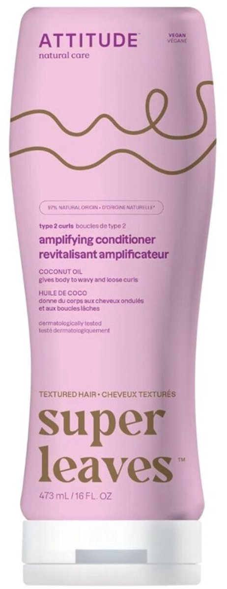 Attitude - Super Leaves Conditioner Curl Amplifying Type 2 - 473ml