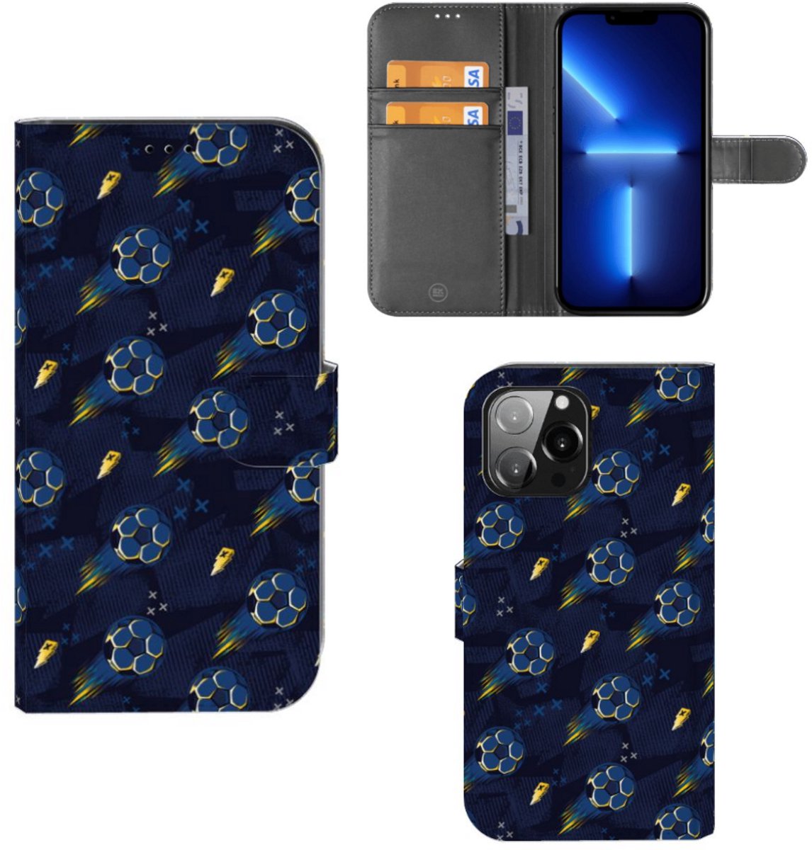 Telefoon Hoesje voor iPhone 13 Pro Max Voetbal