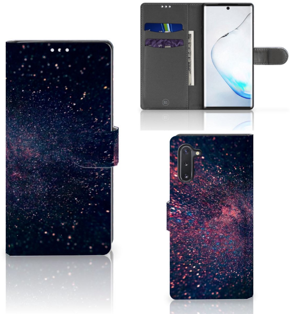 Samsung Galaxy Note 10 Book Case Stars