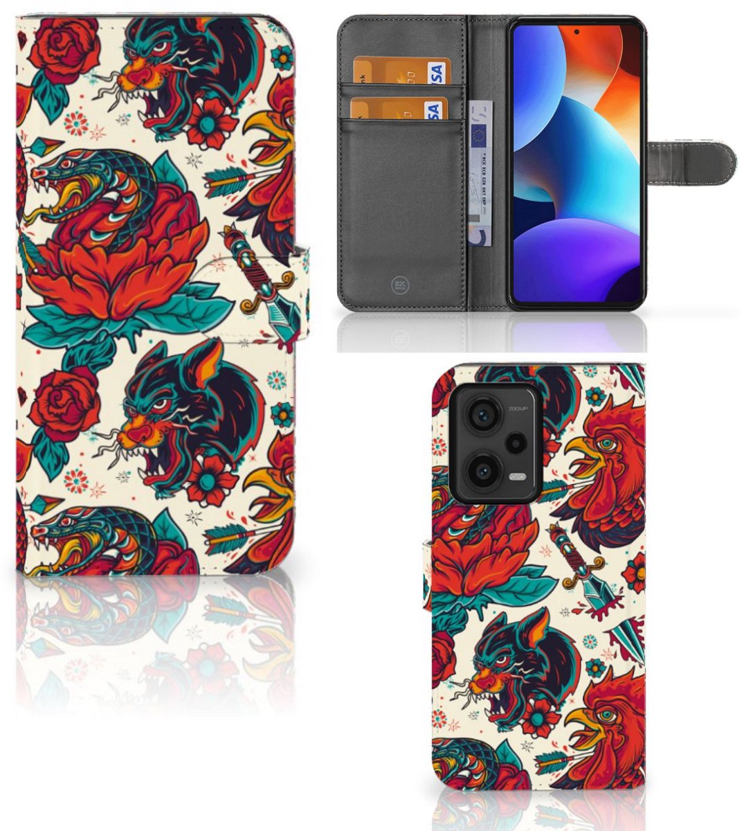 Telefoonhoesje met foto voor Xiaomi Redmi Note 12 Pro Plus Old Skool