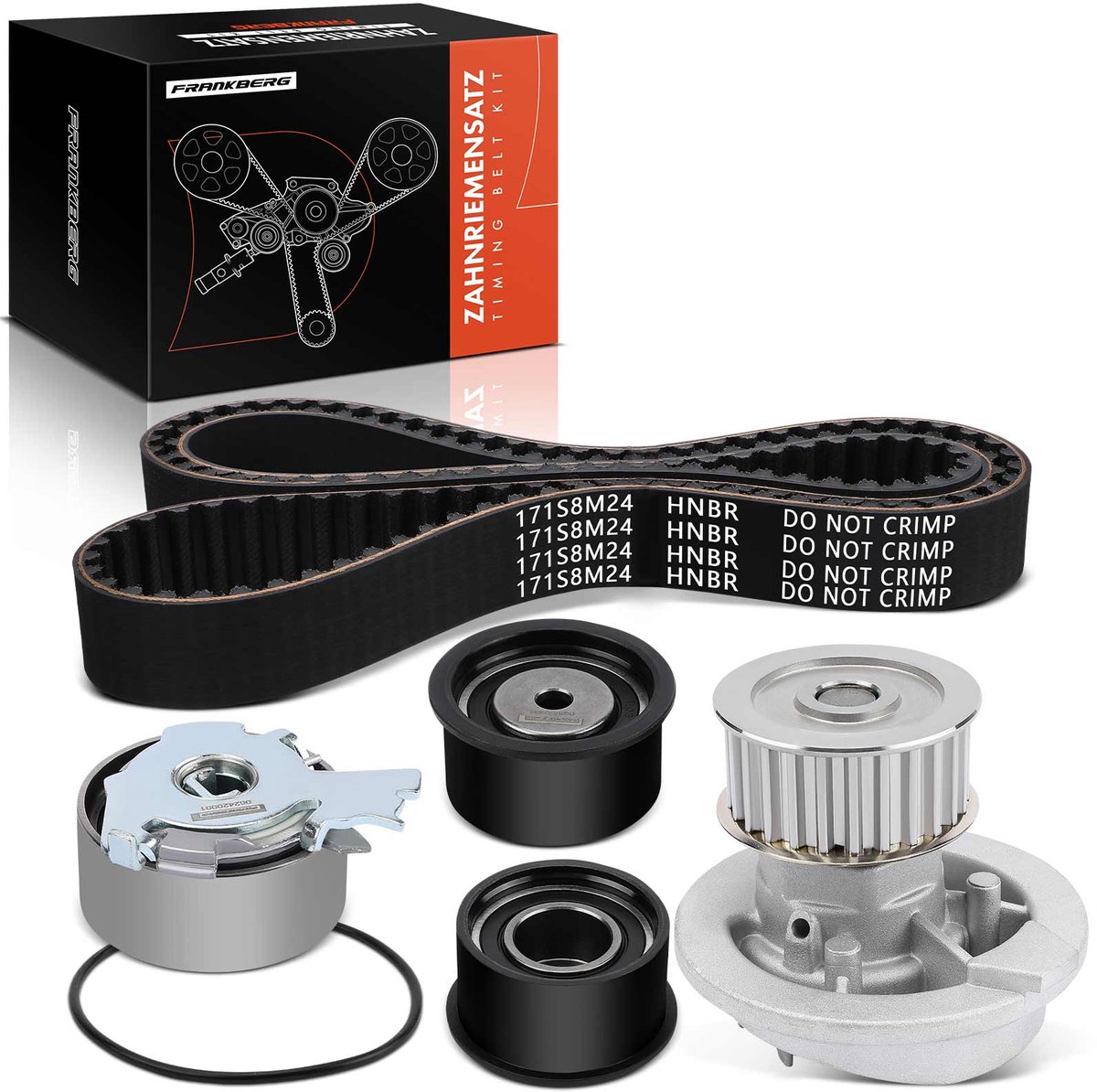 Frankberg 1x Distributieriem Set voor Chevrolet