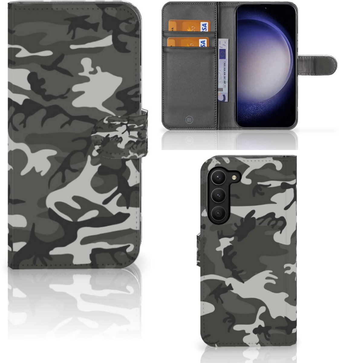 Samsung Galaxy S23 Plus Telefoon Hoesje Army Light
