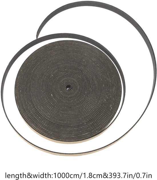 Cosensi - Geluidsisolatie Tape - Vibration Tape - Schuim - Geluidskwaliteit Verbeteren - Speaker Sealing - Ideaal voor Installatie — afbeelding 3