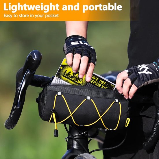 Fietsband Reparatiekit - Bandenplak Set - Fietsbanden Repareren - 44 Delige Set - S - Zwart — afbeelding 3