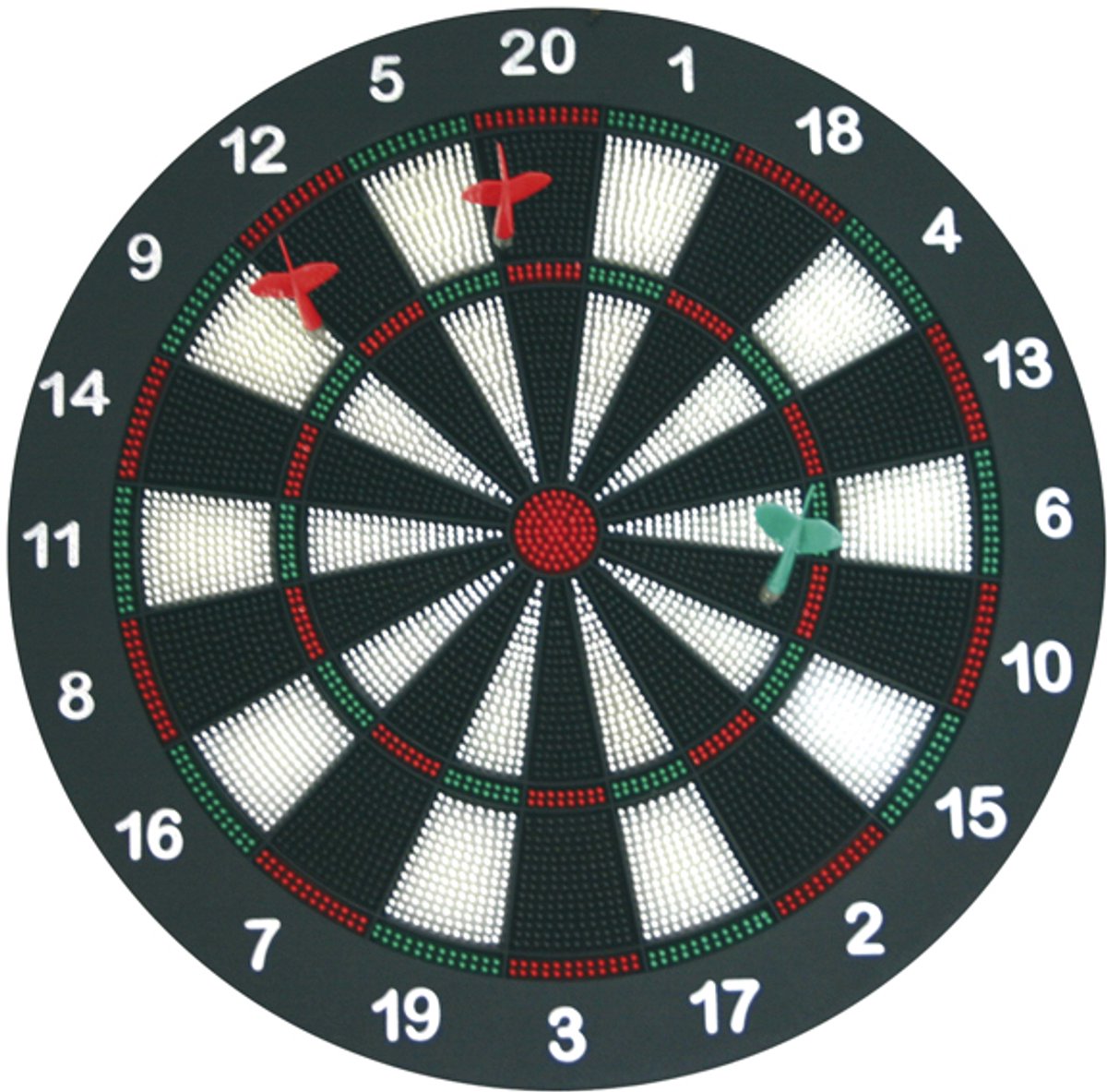 Eduplay dartspel set - dartbord met 6 zachte pijltjes - kinderspel.